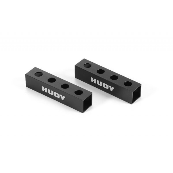HUDY Chassis Droop Gauge Support Blocks (20 mm) For 1/8 – Lw